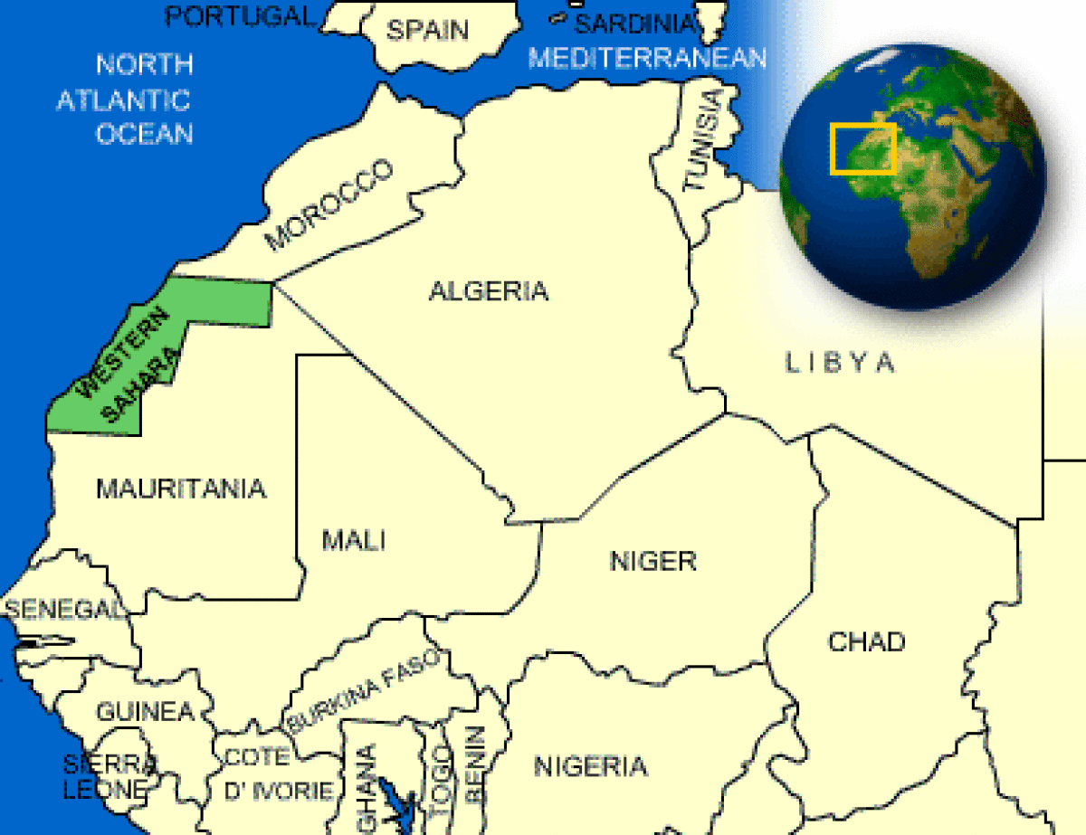 Страны западной сахары. Марокко и Западная сахара карта. Сахарская арабская Демократическая Республика на карте. Мавритания на карте Африки.