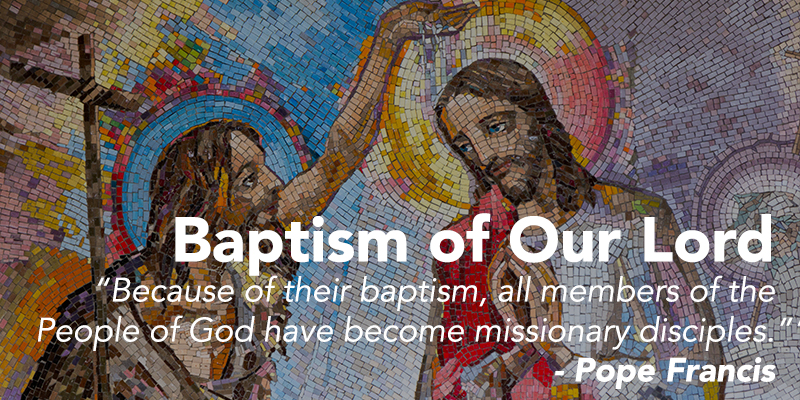 Image result for feast of the baptism of the lord 2020