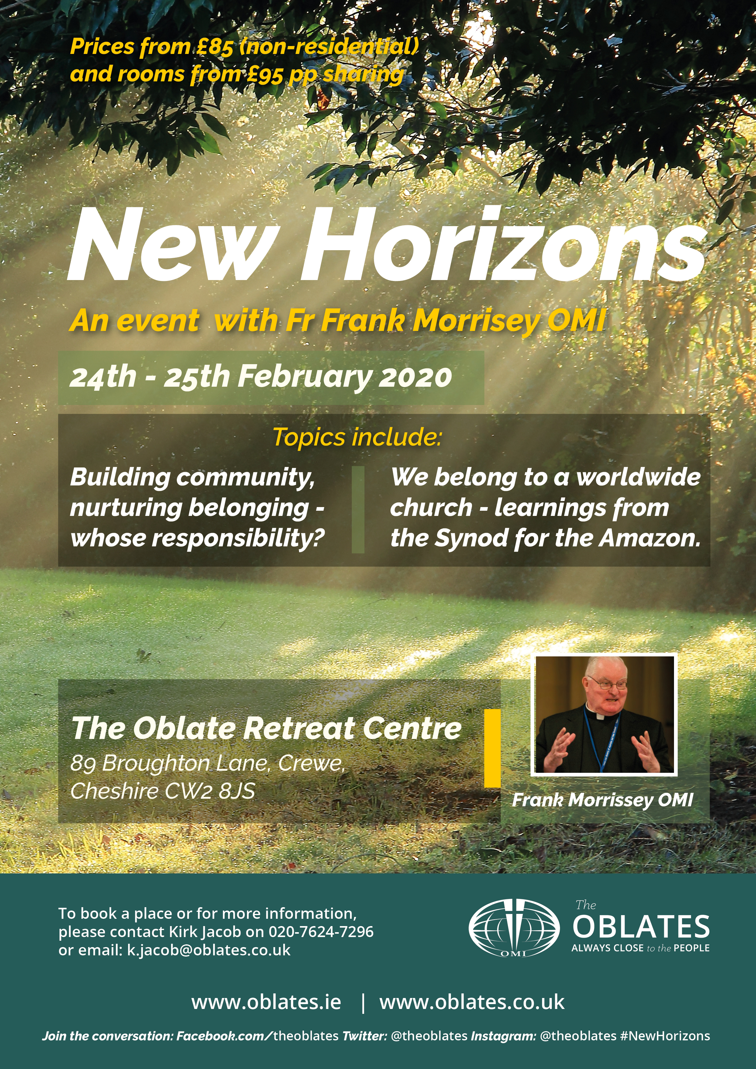 New horizons Poster - Canon Law workshop