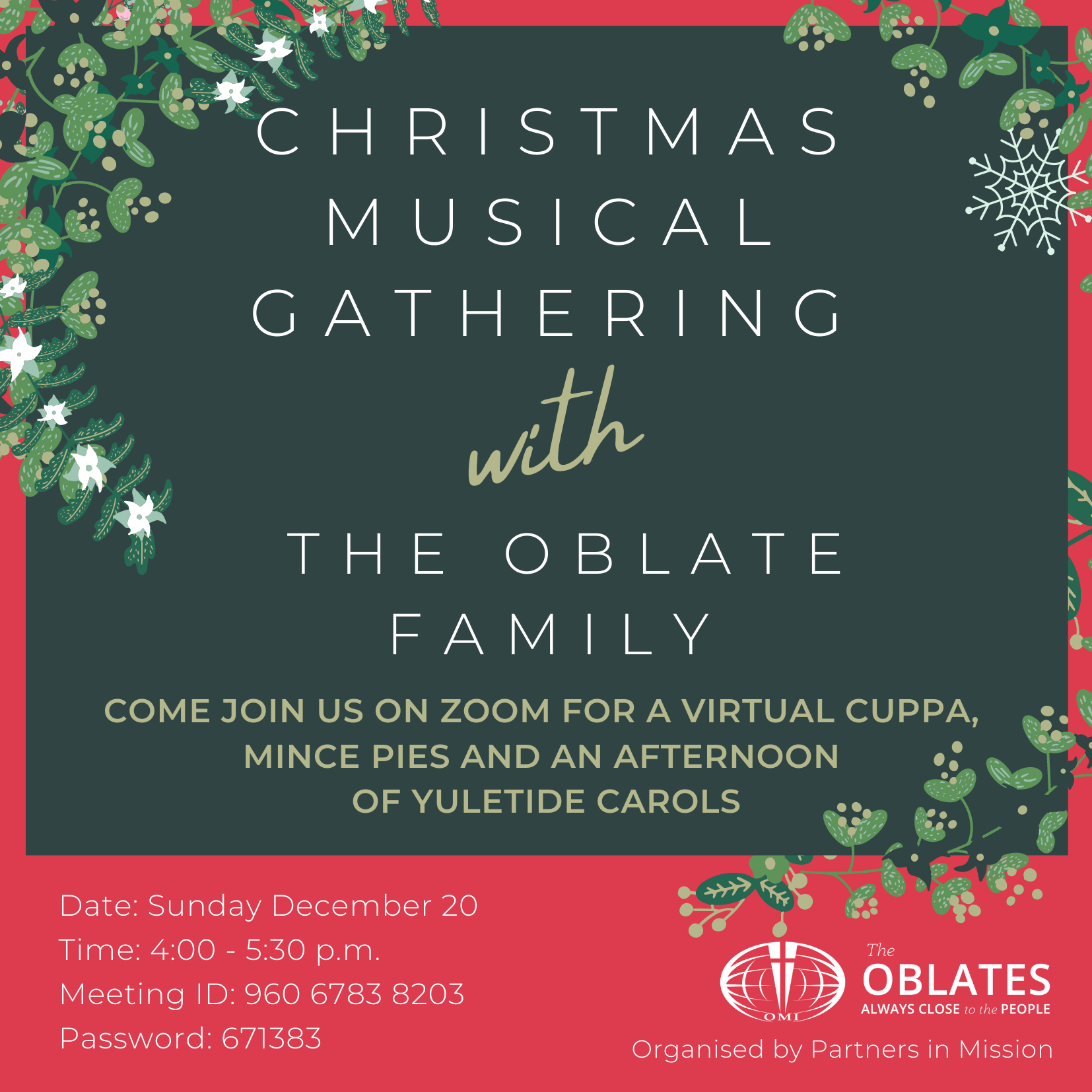 christmas musical gathering