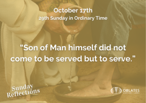 Sunday October 17th reflection