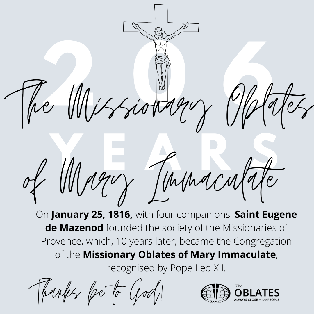 January 25th Oblates Foundation Day