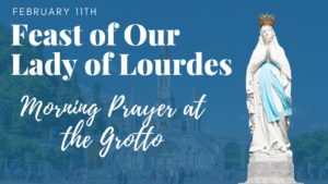 prayer feast our lady of Lourdes