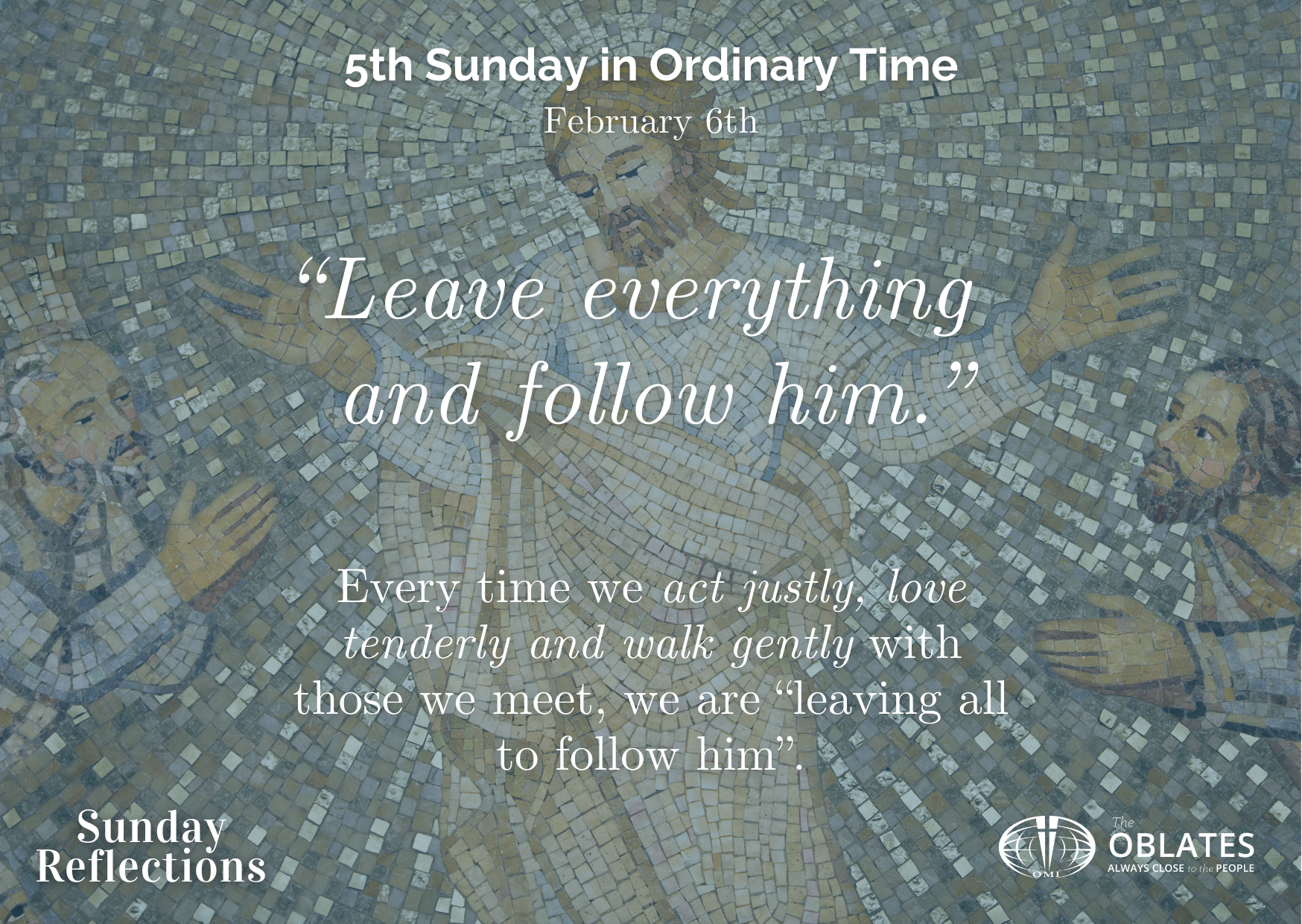 sunday reflection february 6th