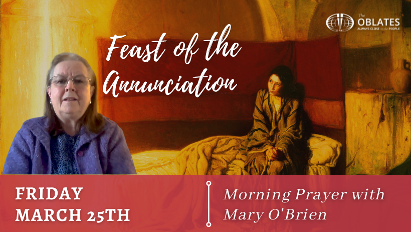 march 25th prayer annunciation