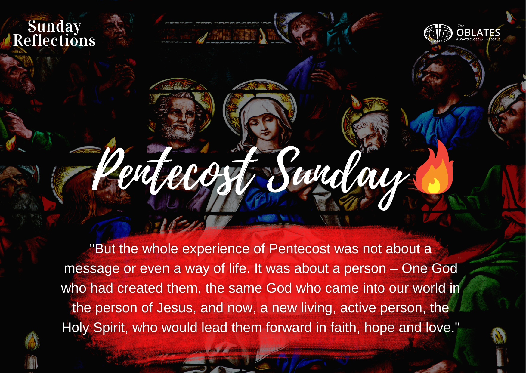 sunday reflection pentecost june 5th