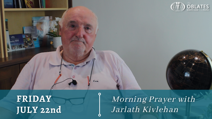 morning prayer with Jarlath Kivlehan