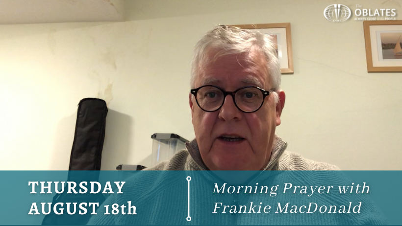 morning prayer frankie mac donald august 18th