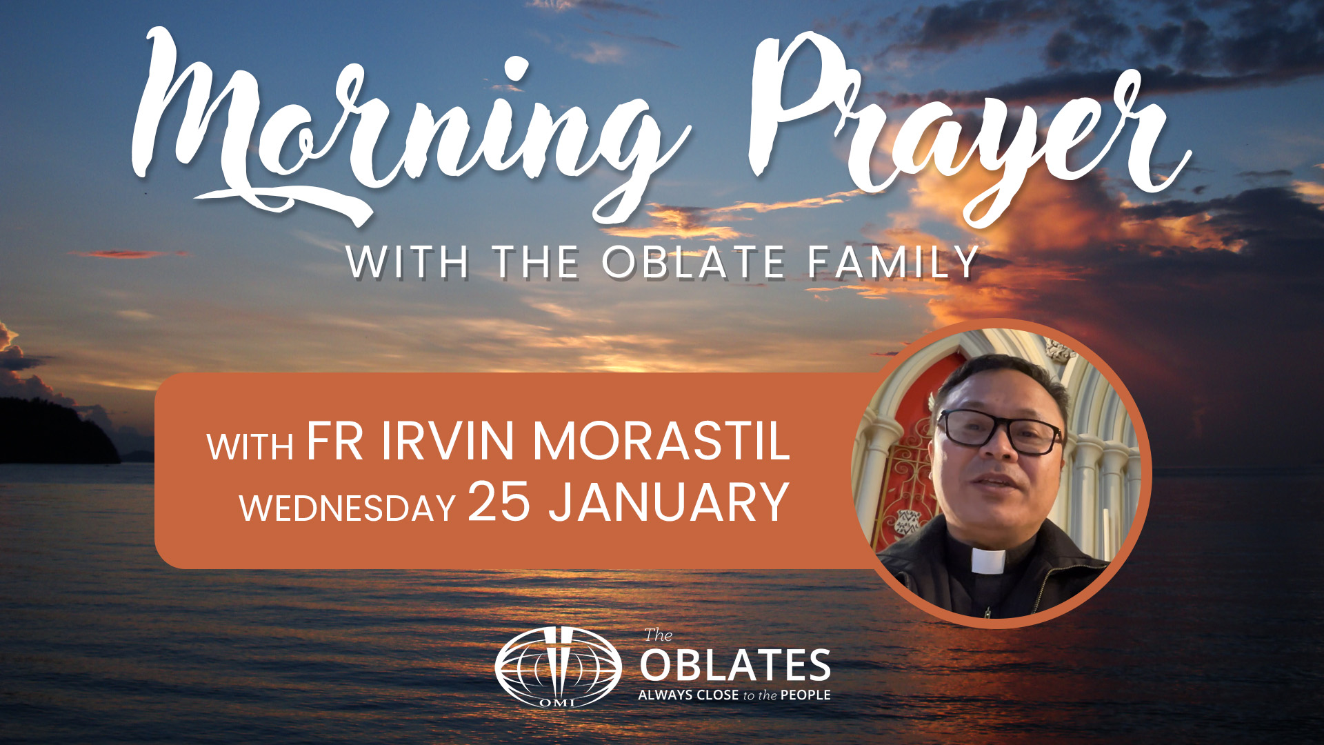 Morning Prayer for January 25th - Missionary Oblates of Mary Immaculate