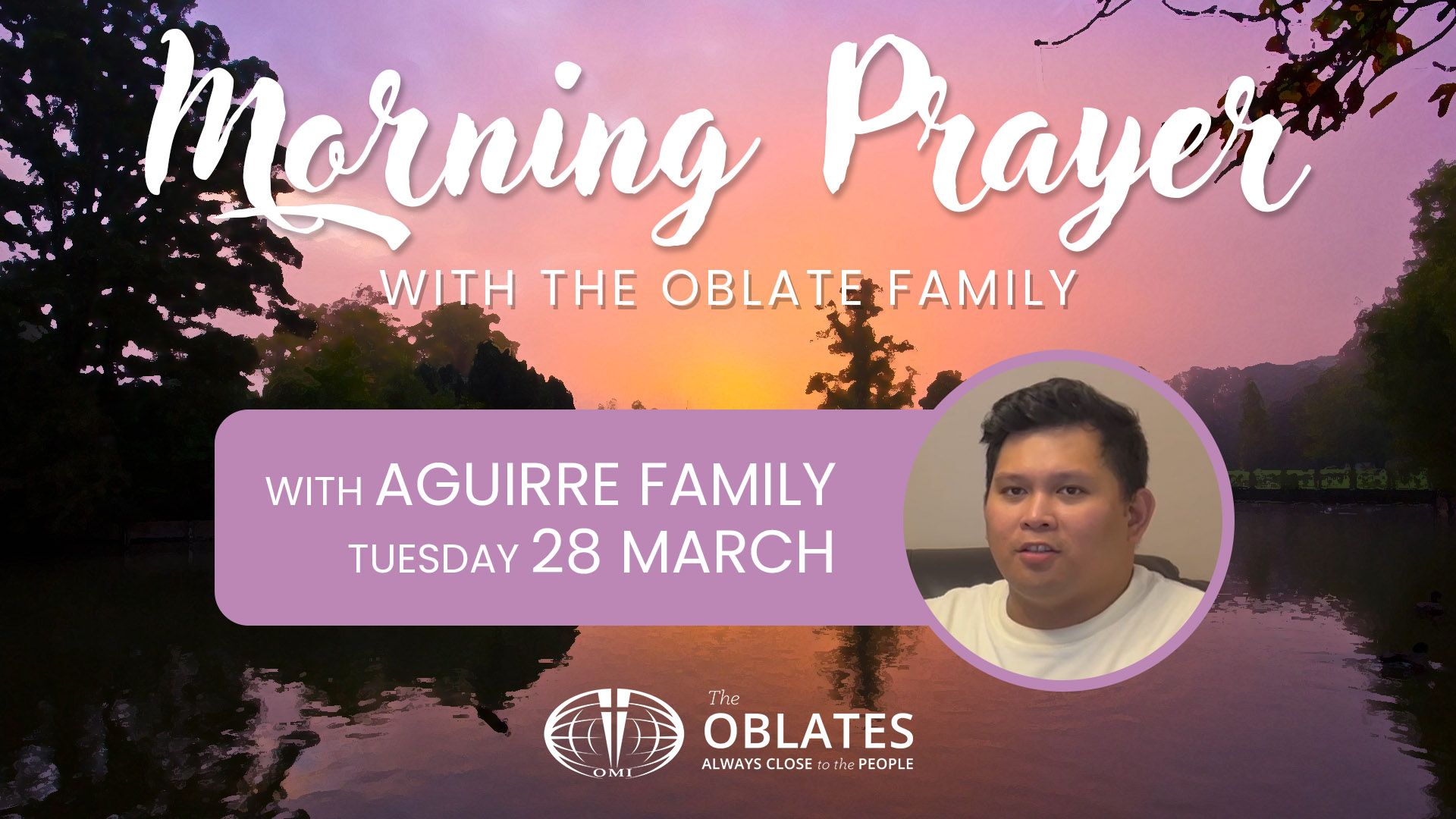 Morning Prayer for March 28th - Missionary Oblates of Mary Immaculate