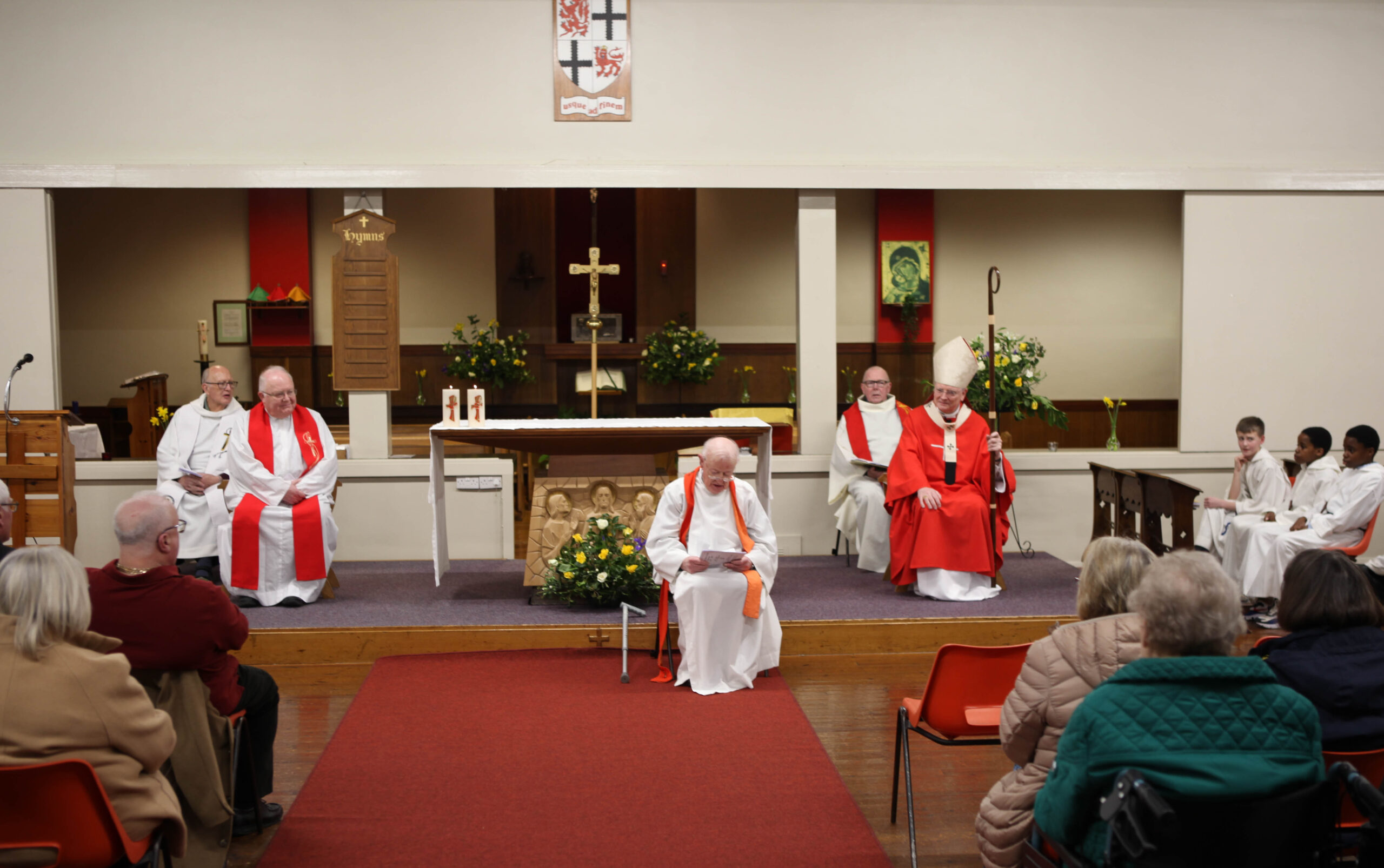 Fr Oliver Barry and Fr Anthony Quinlan 