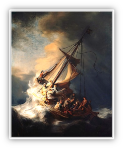 The Calming of the Storm by Rembrandt