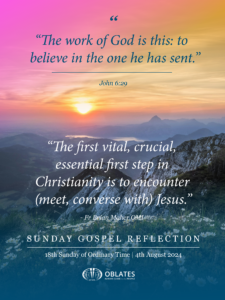 Sunday Gospel August 4th 2024 18th sunday ordinary time