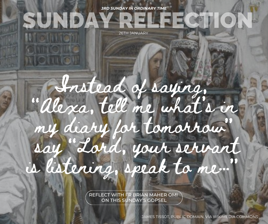 Sunday Gospel Reflection January 26th 2025 3rd Sunday ordinary time