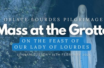 Mass at the Grotto of Our Lady of Lourdes